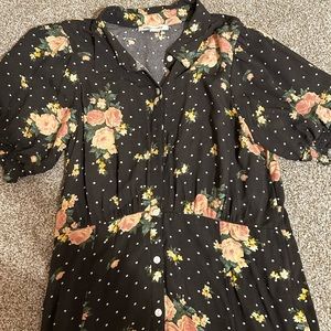 American eagle button down dress